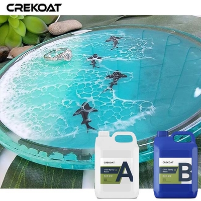 UV Resistant Casting Deep Pour Epoxy Resin Tanpa Penumpukan Panas yang Terlalu Banyak