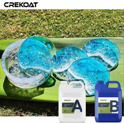 2Rasio Deep Pour Resin Epoxy Mudah Untuk Campur Formula Hassle Free Self leveling