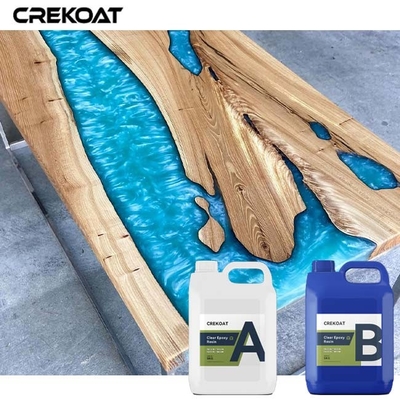 Crystal Clear Casting Epoxy Resin Untuk River Tables Dan Countertops