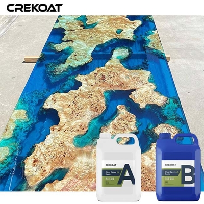 River Tables Deep Tuang Epoxy Resin 2/1 Resin Cor Tebal Dan Pengeras