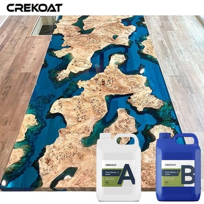 Ketahanan UV Deep Pour Epoxy Resin Self Leveling Ketahanan Panas Tinggi