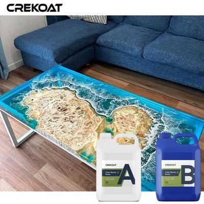 100% Padat Tuang Epoxy Resin Tahan Goresan Dan Menguning