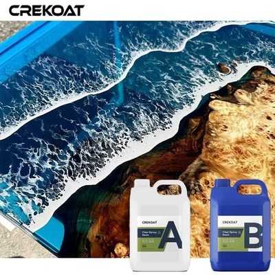 100% Padat Tuang Epoxy Resin Tahan Goresan Dan Menguning