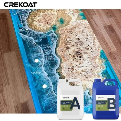 10CM Tuang Dalam Epoxy Resin River Tables Casting Resin Dengan Pewarna Cair