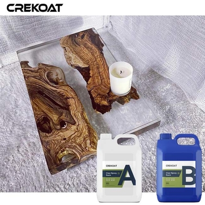 4 Inci Deep Tuang Epoxy Resin Untuk Pengecoran Karya Seni Meja Sungai Kayu