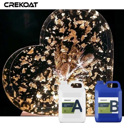Casting Clear Deep Pour Epoxy Resin Untuk Puncak Meja Counter Kayu