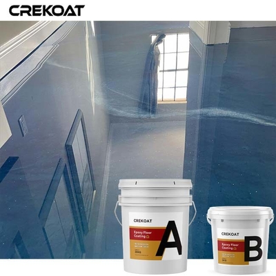 Metallic Pearl Epoxy Resin Floor Coating Untuk Showroom Rumah Kantor