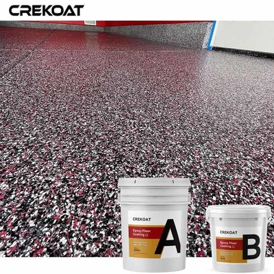 Keserbagunaan Substrat Harga Epoxy Flake Coating Time Tested Durability