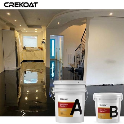 Pelapis Lantai Epoxy Metalik Residential Menciptakan Efek Tiga Dimensi