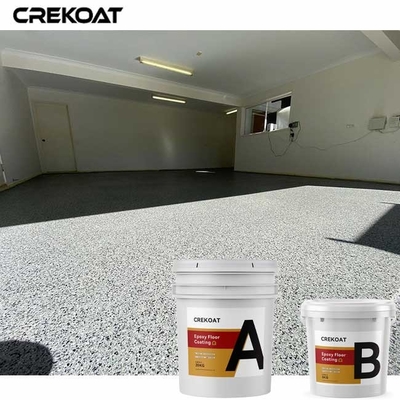 Ruang Komersial Epoxy Flake Floor Coating Inovatif Tahan Terhadap Air