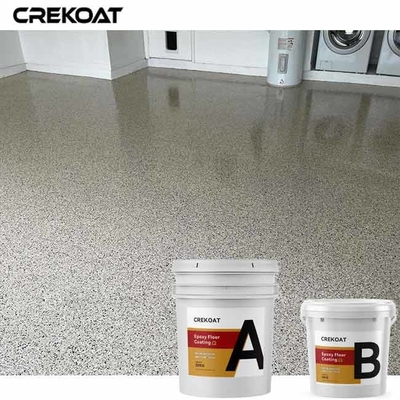 Interior VOC Gratis Chip Cat Lantai Garasi Higienis Permukaan Tahan Selip Tekstur