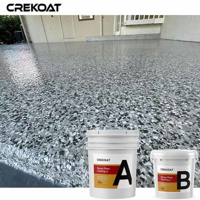 Pelapis Epoxy Multi Serpihan Tanpa Kedap Terhadap Pakaian Sehari-hari Gudang Ritel