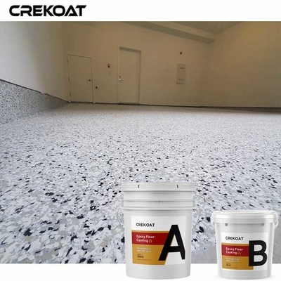 Epoxy Air Based Clear Coat Flake Floor Coating Tahan Pakai Sehari-hari