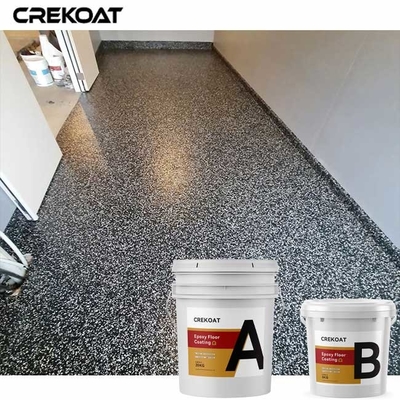 Anti korosi cat lantai beton dengan serpihan pelindung terhadap kerusakan material