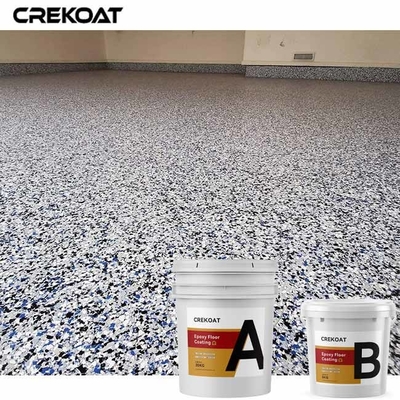 Formulir Nanoteknologi Lapisan Lantai Epoxy Flake Resistensi Tekanan Tinggi