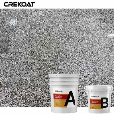 Serpihan Lantai Garasi Pemeliharaan Rendah Epoksi Anti Abrasi Tidak Beracun