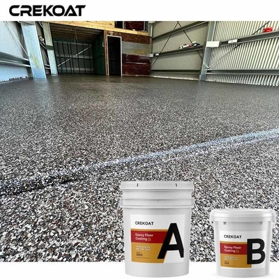 Formulir Nanoteknologi Lapisan Lantai Epoxy Flake Resistensi Tekanan Tinggi
