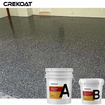 Anti korosi cat lantai beton dengan serpihan pelindung terhadap kerusakan material