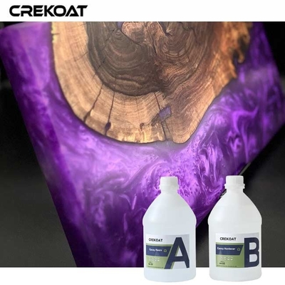Bubble Free Low Odor Liquid Casting Resin Craft Art on Canvas dengan Epoxy Spesialisasi