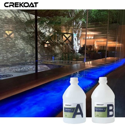 UV Stabil Outdoor Liquid Casting Resin dengan Glow In The Dark Pigments