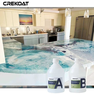 Epoxy Liquid Casting Resin Precision Casting Perhiasan Meja