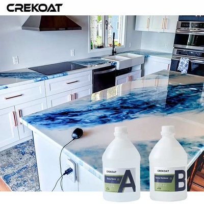 Epoxy Liquid Casting Resin Precision Casting Perhiasan Meja