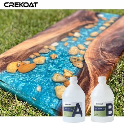 Resin Epoxy Kristal Jelas Dan Penguat Untuk Tablet Dan Meja