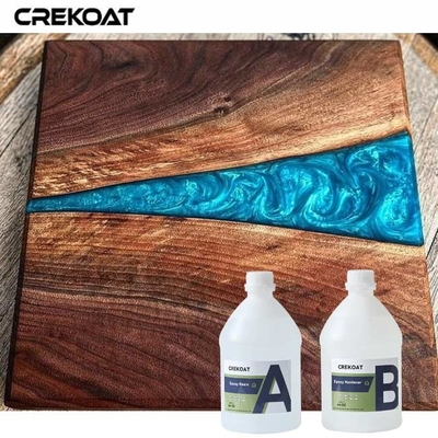 Dua Bagian Deep Pour Casting Resin Untuk Coasters, Countertops, Bartop