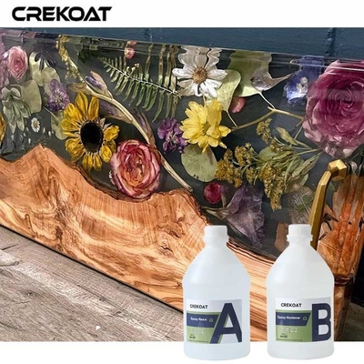 Low Odor High Gloss Epoxy Resin Clear Coat Untuk Proyek Yang Membutuhkan Transparansi