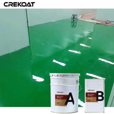 Lapisan lantai epoxy anti-slip berbau rendah yang ideal untuk aplikasi dalam ruangan