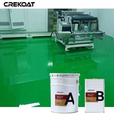Lapisan lantai epoxy anti slip berbasis air ramah lingkungan dan rendah VOC