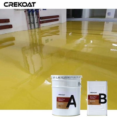 Lapisan lantai epoxy anti slip berbasis air ramah lingkungan dan rendah VOC