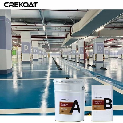 Lapisan lantai epoxy non-slip viskositas rendah menembus ke dalam beton untuk perekat yang kuat