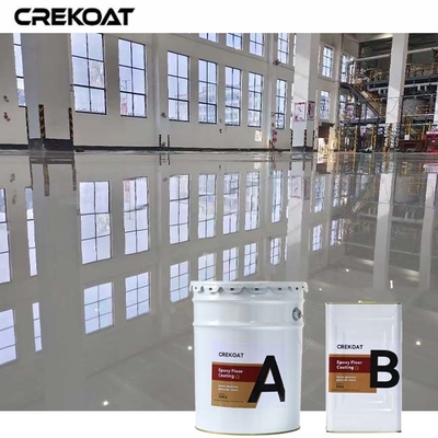 Teknik Pengecatan Lantai Epoxy Industri yang Tahan UV Membuat Pola Organik