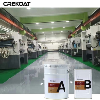 Lapisan lantai epoxy bebas pelarut mengurangi dampak lingkungan