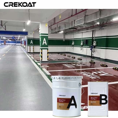 Lapisan lantai epoxy tahan abrasi yang tahan terhadap keausan di lingkungan industri
