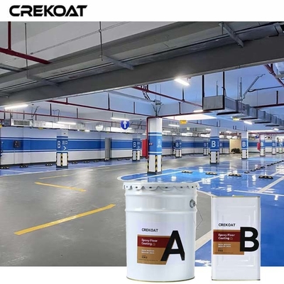 Permukaan Beton Lapisan Lantai Epoxy Industri Untuk Garasi Parkir Dan Bandara