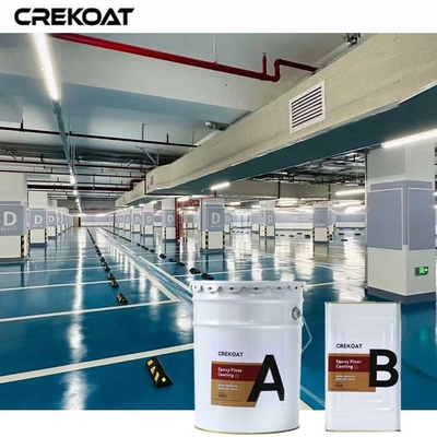 Lapisan lantai epoxy non-slip viskositas rendah menembus ke dalam beton untuk perekat yang kuat