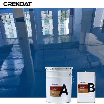 Waktu Pengeringan Cepat Cat Epoxy Industri Untuk Lantai Beton Dengan Serpihan Marmer atau Granit