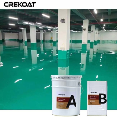 Pola Unik Cat Lantai Industri Epoxy Membuat Penampilan Metallik yang Menyinari