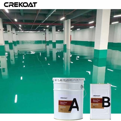 Pola Unik Cat Lantai Industri Epoxy Membuat Penampilan Metallik yang Menyinari