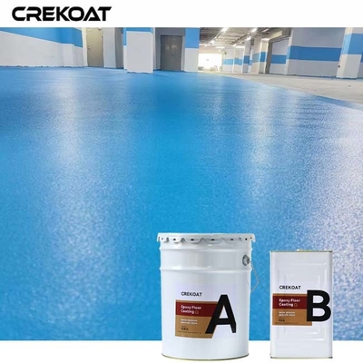 Lapisan lantai epoxy industri anti slip untuk dapur industri dan garasi