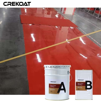 Lapisan lantai epoxy industri tinggi dapat diterapkan pada lapisan tebal