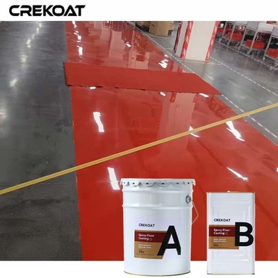 Lapisan lantai epoxy industri tinggi dapat diterapkan pada lapisan tebal