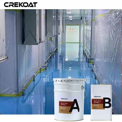 Lapisan lantai epoxy industri yang tidak menguning Adhesive yang sangat baik untuk substrat beton