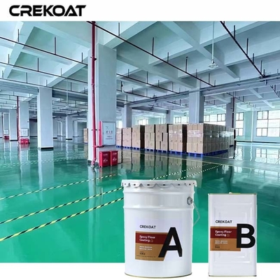 Lantai Lapisan Epoxy Industri Tugas Berat Pilihan Dekoratif Bertahan Untuk Ruang Komersial