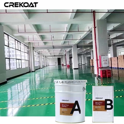 Lantai Lapisan Epoxy Industri Tugas Berat Pilihan Dekoratif Bertahan Untuk Ruang Komersial