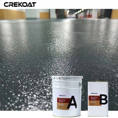 Pengecatan lantai epoxy industri dengan agregat anti-slip