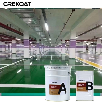 Tempat parkir mobil Lapisan lantai epoxy industri Perbaikan mortar epoxy Beton rusak