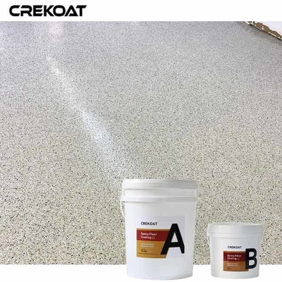 Lapisan Beton Epoxy Polyaspartic Dengan Serpihan Dekoratif Kuarsa Untuk Penampilan Unik